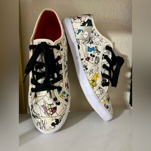 Disney Mickey Mouse Comic Strip Sneakers